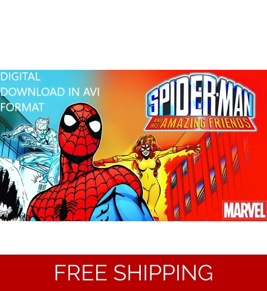 DIGITAL DOWNLOAD - Spiderman and His Amazing Friends  (1981)